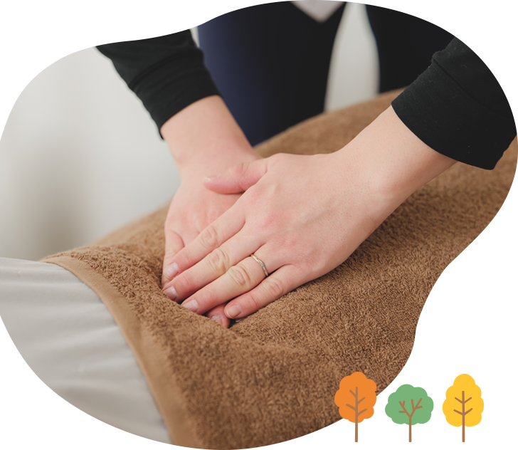 手から心へ、温もりのある治療を。